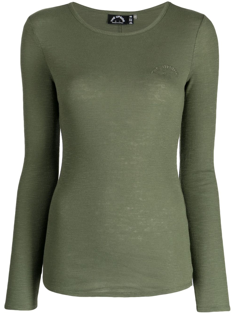 The Upside Rib Chrissy sweatshirt - Green von The Upside