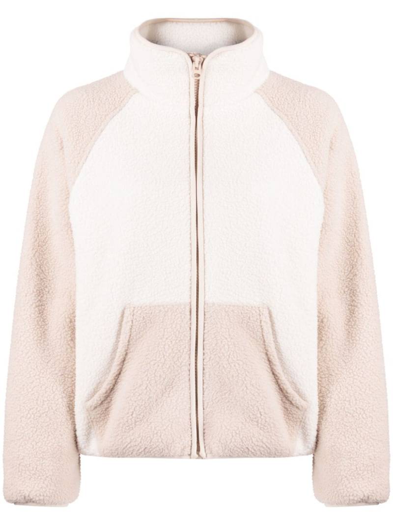 The Upside shearling zipped jacket - White von The Upside