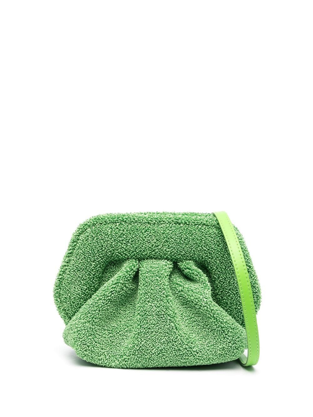 Themoirè Bios re-fur clutch bag - Green von Themoirè