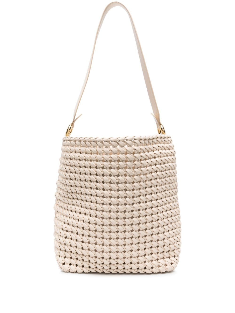 Themoirè Phoebe knotted shoulder bag - Neutrals von Themoirè