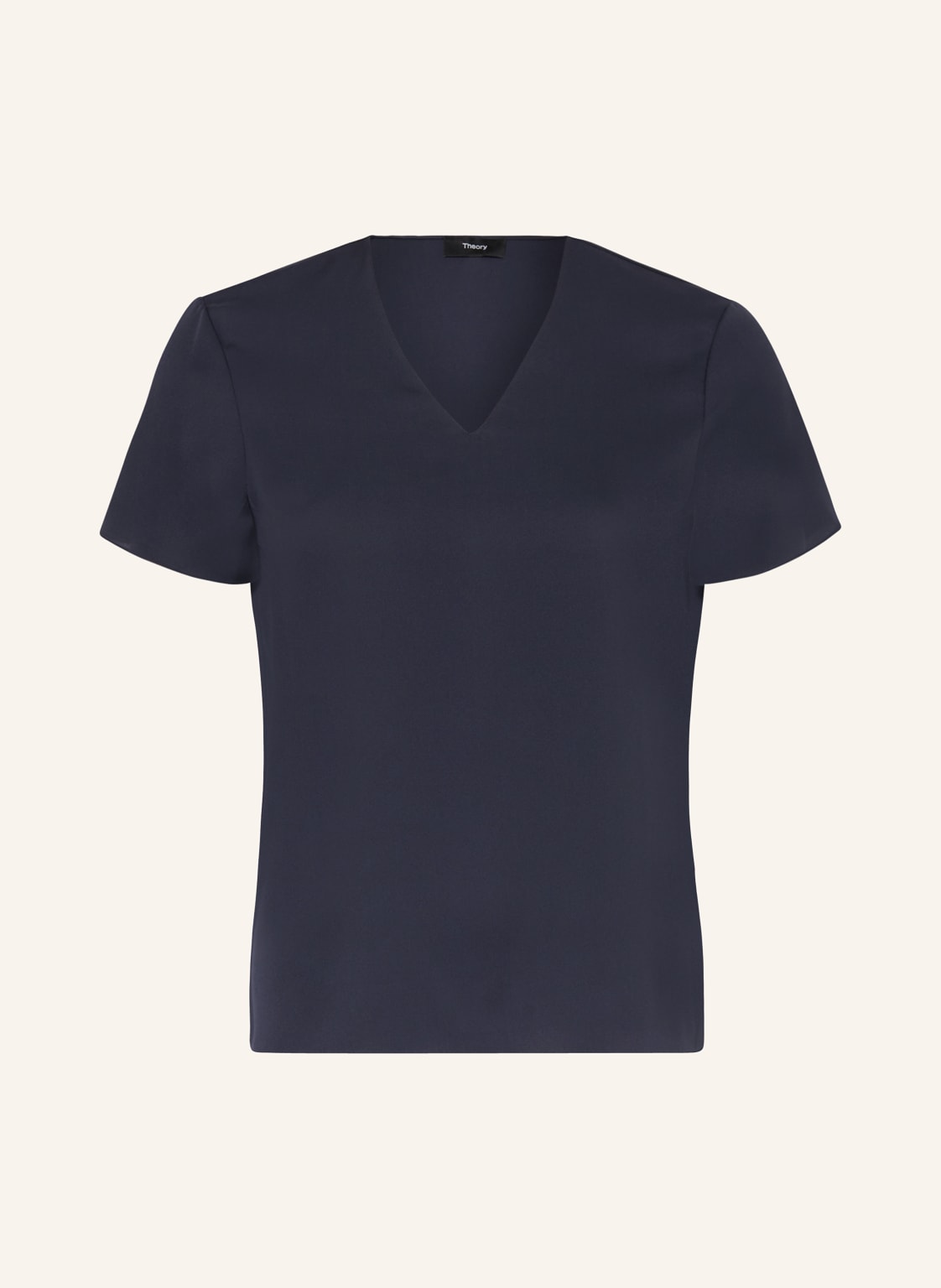 Theory Blusenshirt Aus Seide blau von Theory