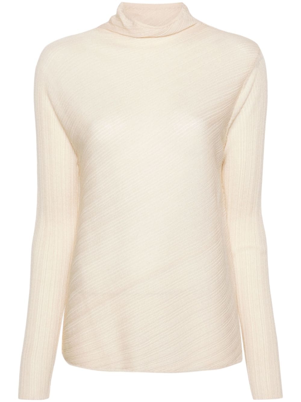Theory Travelling ribbed-knit top - Neutrals von Theory