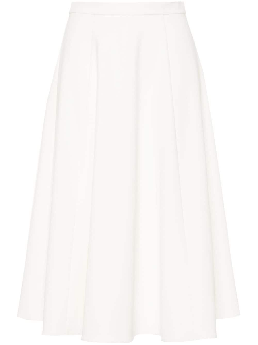 Theory crepe flared midi skirt - Neutrals von Theory