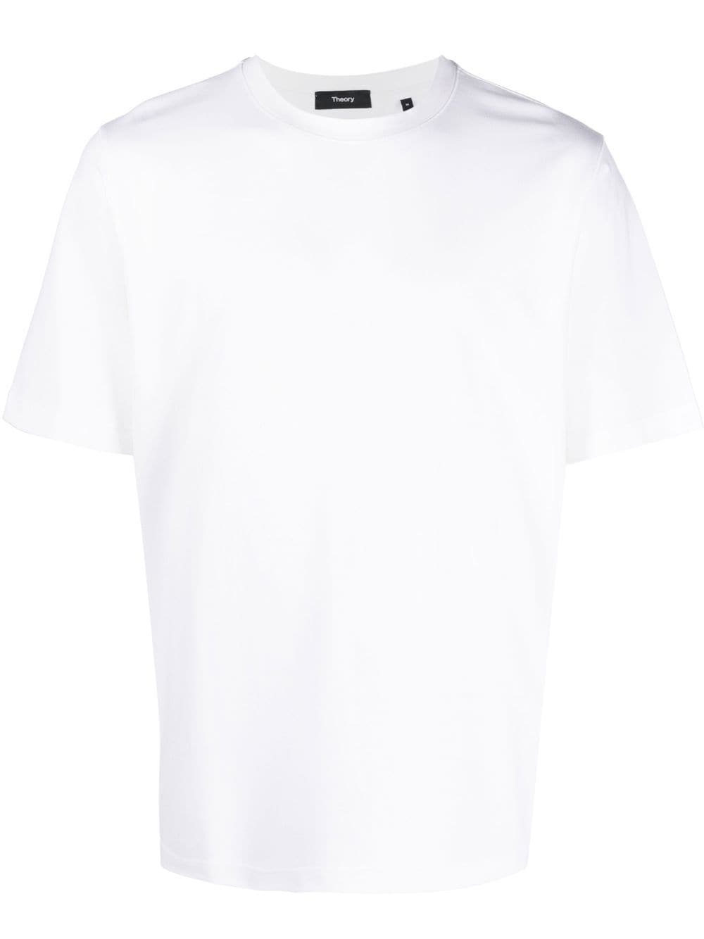 Theory crew-neck short-sleeve T-shirt - White von Theory