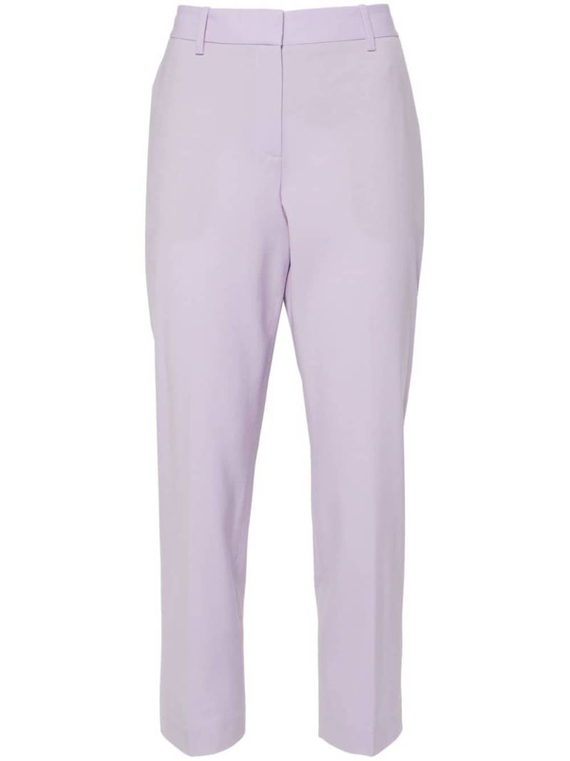 Theory cropped slim-cut trousres - Purple von Theory