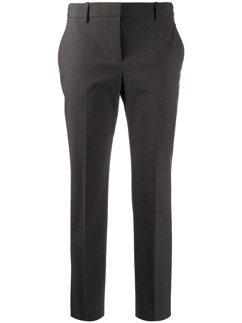 Theory high waist tapered leg trousers - Grey von Theory