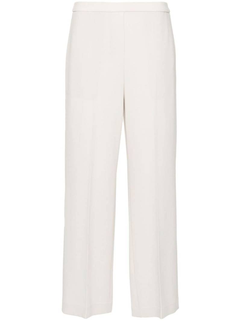 Theory mid-rise crepe tailored trousers - Neutrals von Theory