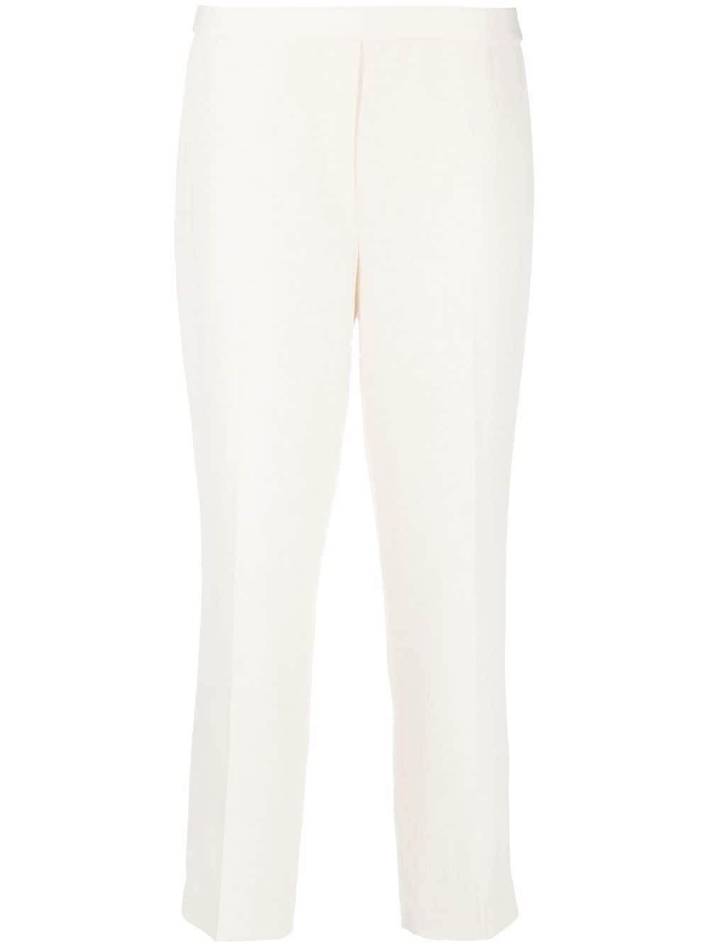 Theory mid-rise cropped trousers - Neutrals von Theory