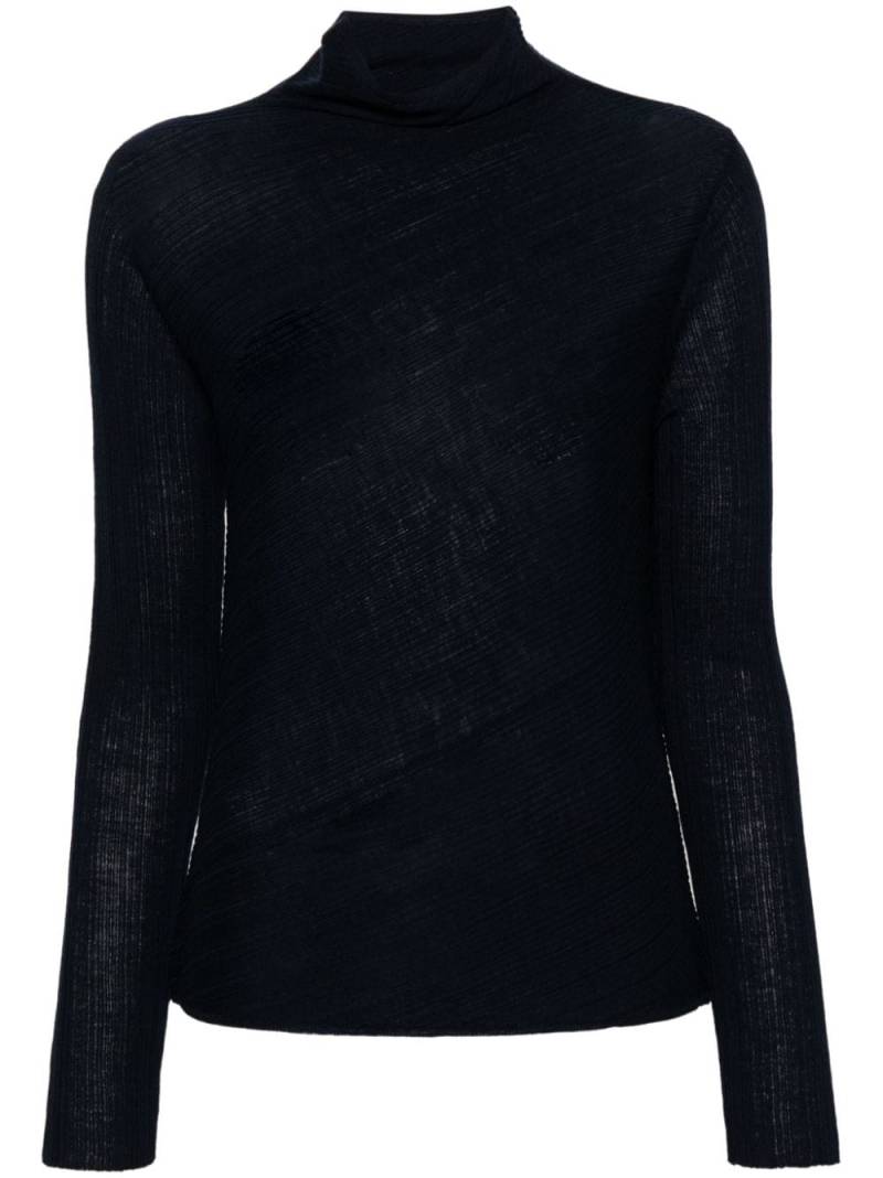 Theory roll-neck knit top - Blue von Theory