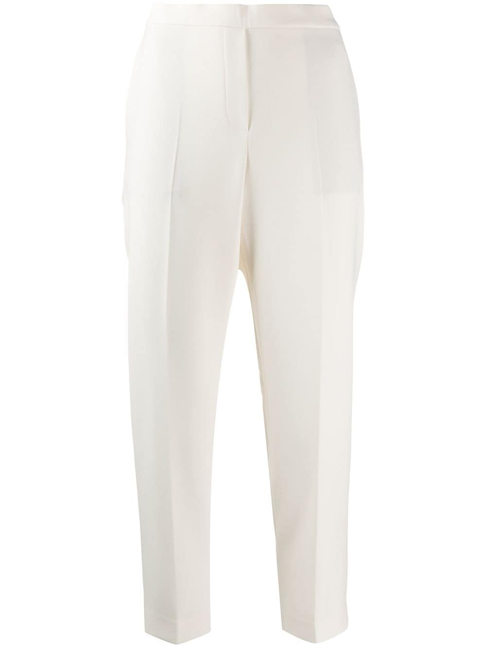 Theory straight-leg cropped trousers - Neutrals von Theory