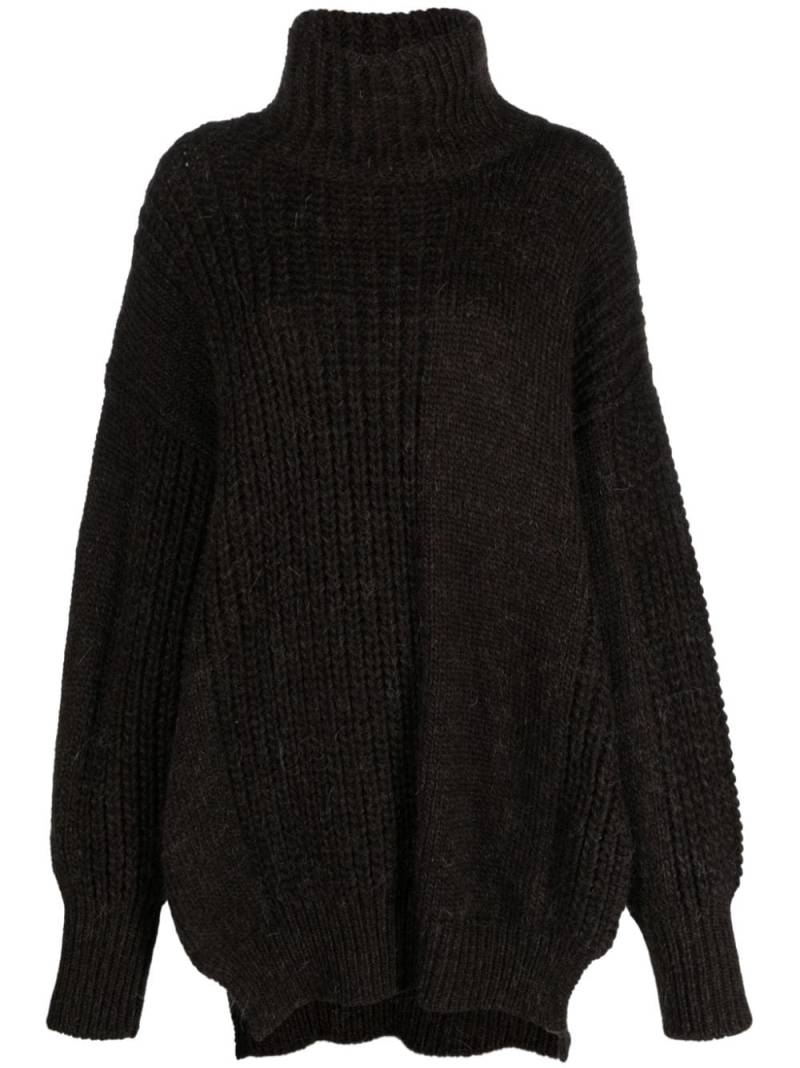 There Was One chunky-knit roll-neck jumper - Brown von There Was One