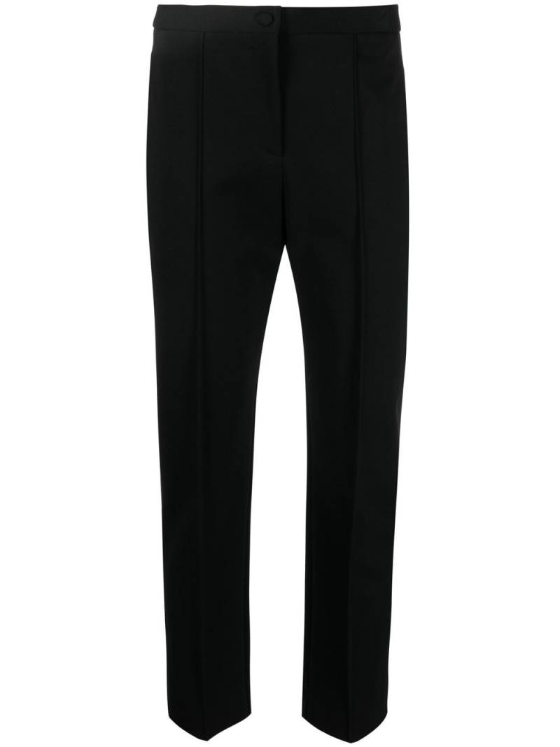 There Was One cropped pressed-crease trousers - Black von There Was One