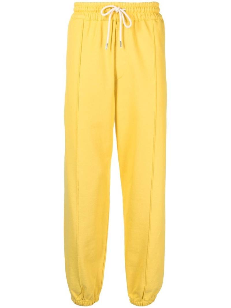 There Was One drawstring cotton track pants - Yellow von There Was One