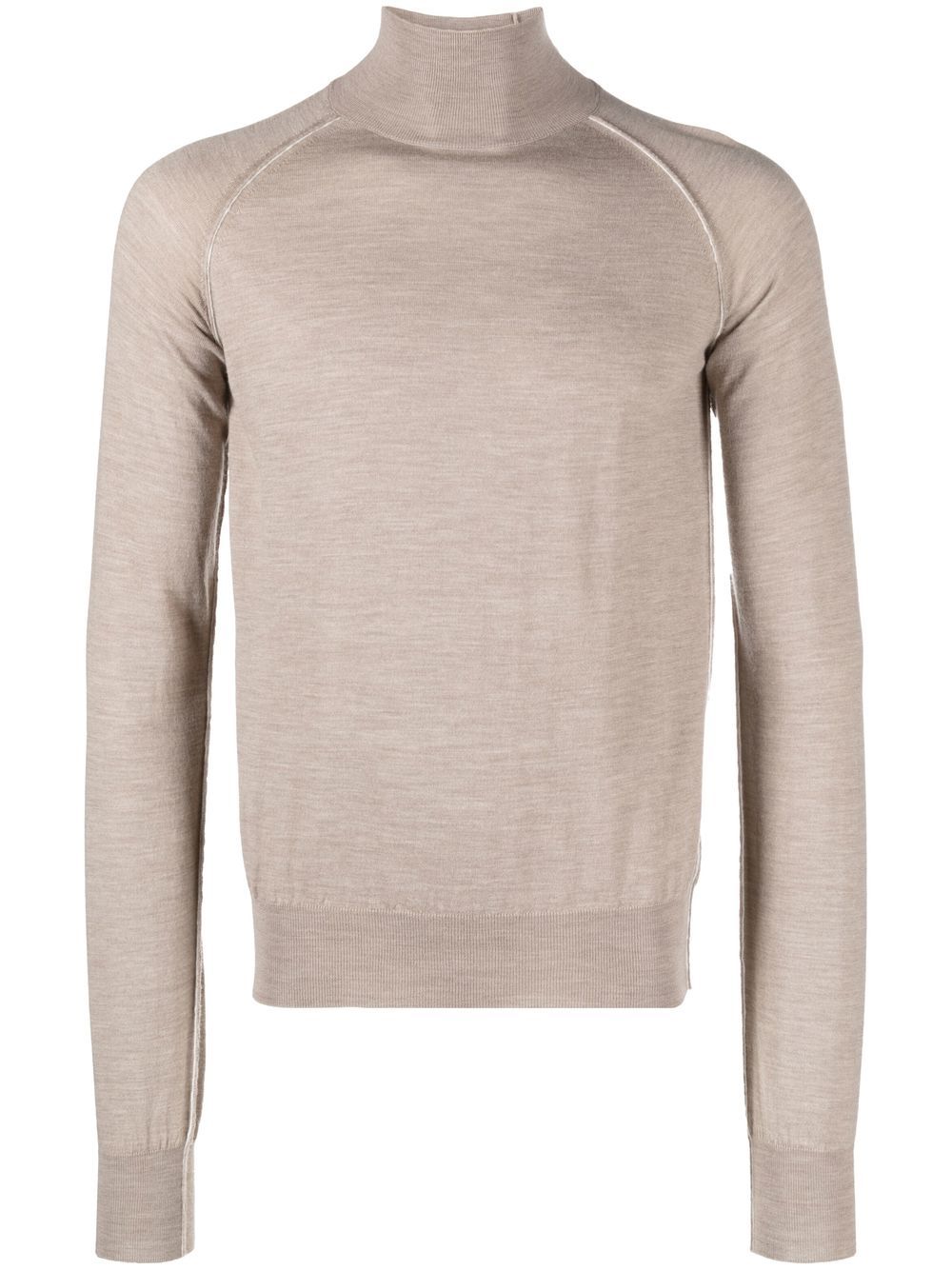 There Was One high-neck wool jumper - Neutrals von There Was One