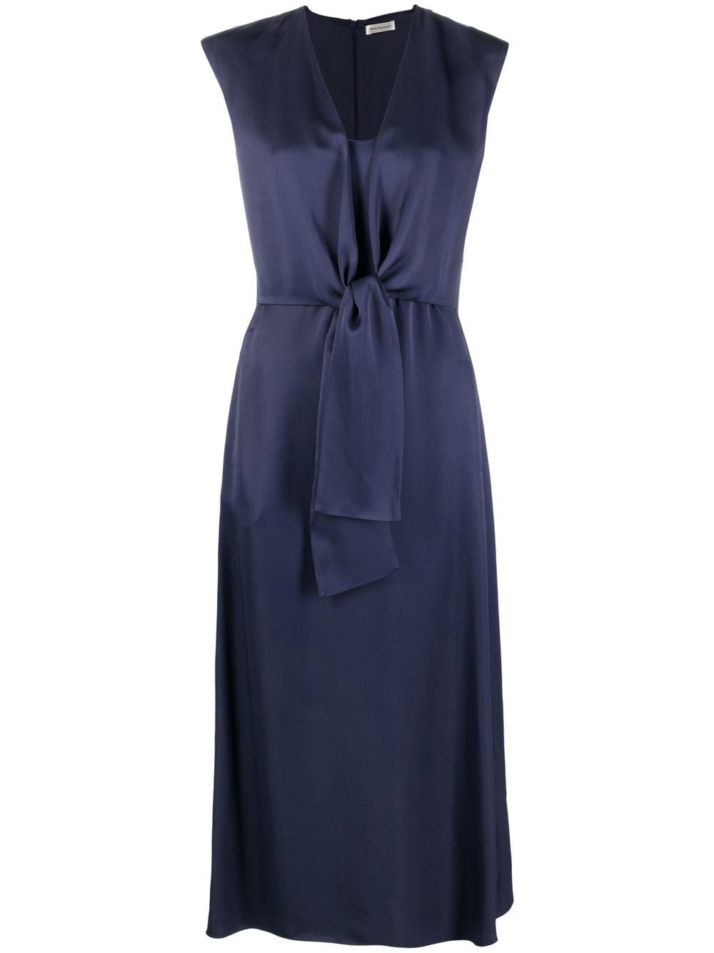 There Was One knot-detail sleeveless midi dress - Blue von There Was One