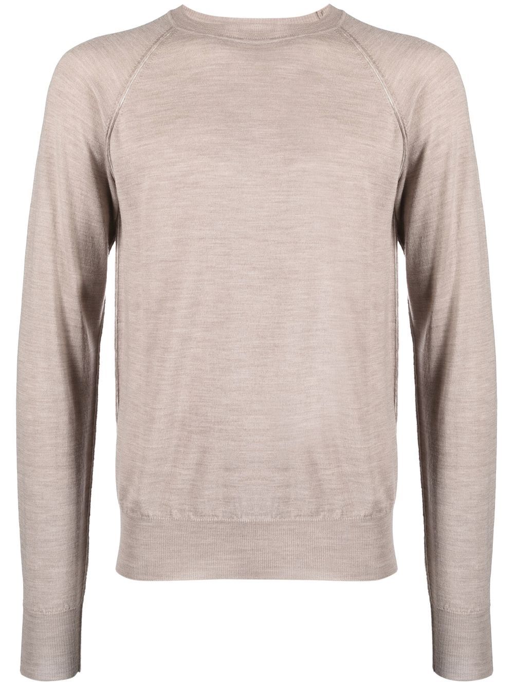 There Was One long-sleeve wool jumper - Neutrals von There Was One
