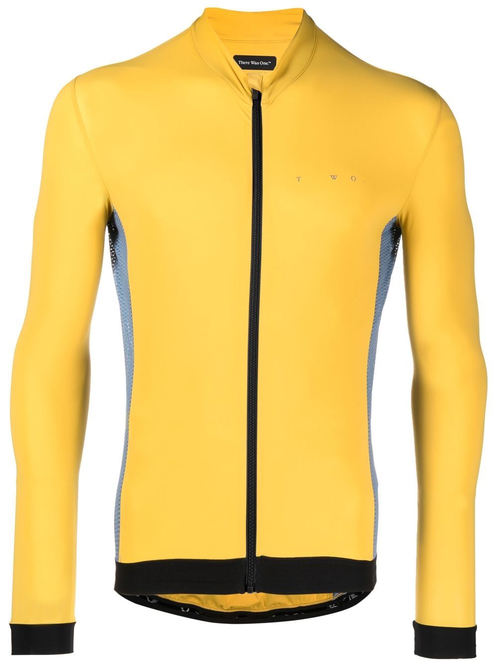 There Was One long-sleeve zip-up cycling top - Yellow von There Was One