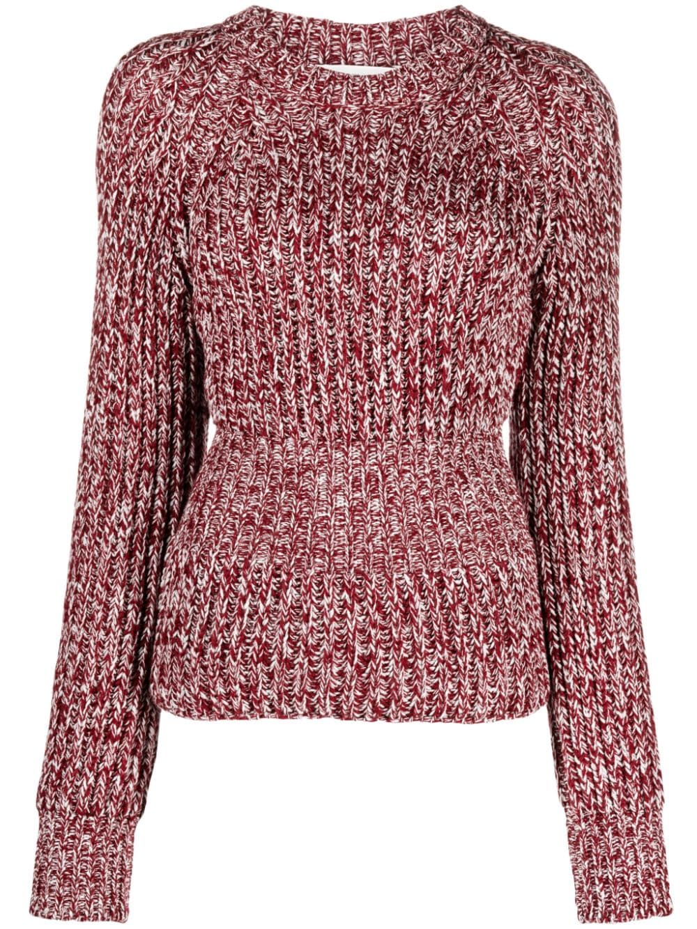 There Was One mélange effect virgin wool jumper - Pink von There Was One