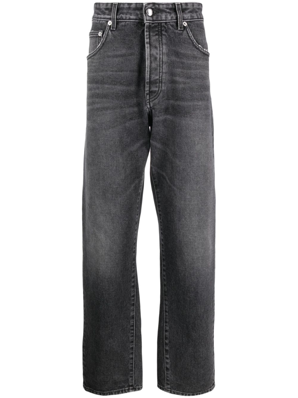 There Was One mid-rise straight-leg jeans - Grey von There Was One