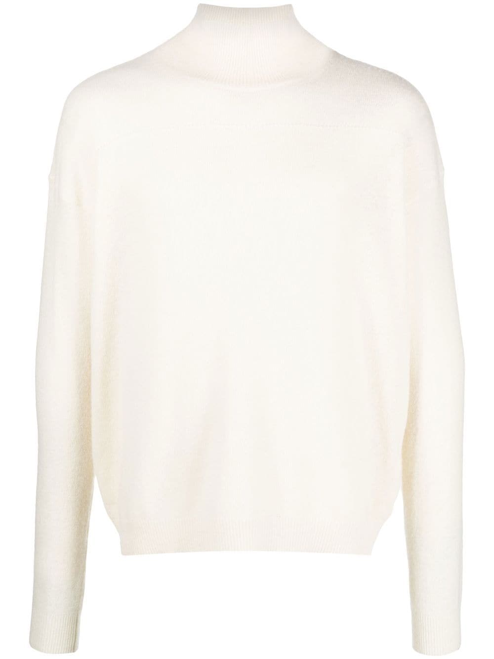 There Was One fine-knit open-stitch jumper - White von There Was One