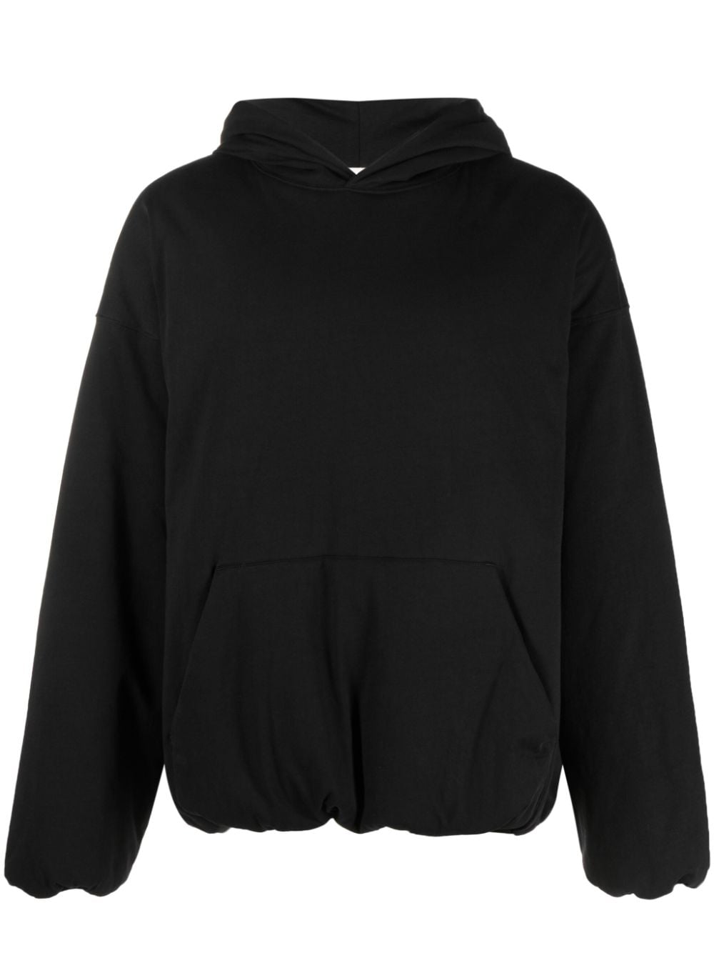 There Was One padded jersey hoodie - Black von There Was One