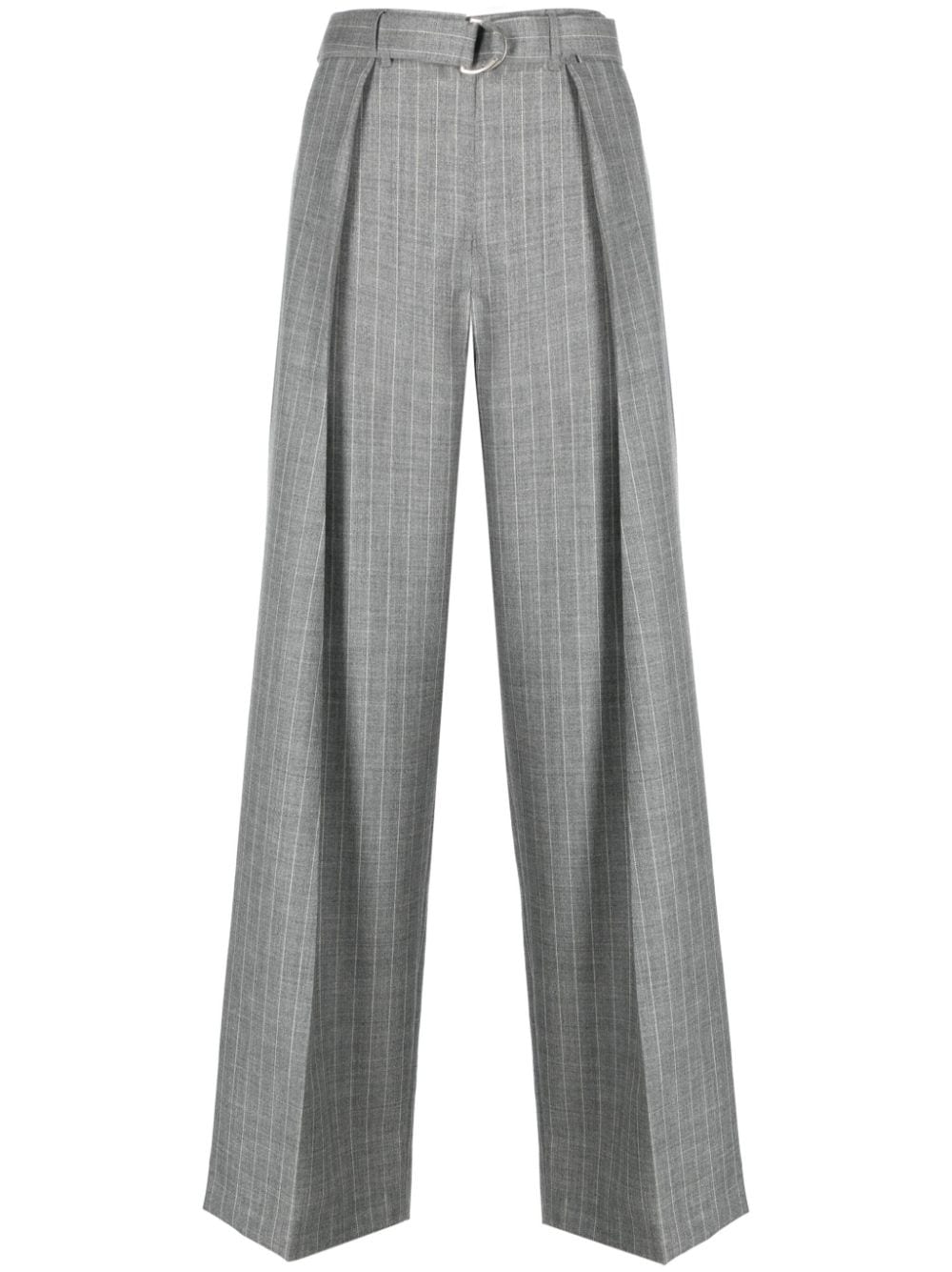 There Was One pinstripe-pattern wool trousers - Grey von There Was One