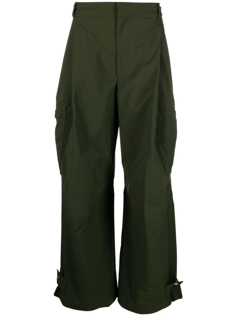 There Was One wide-leg cargo trousers - Green von There Was One
