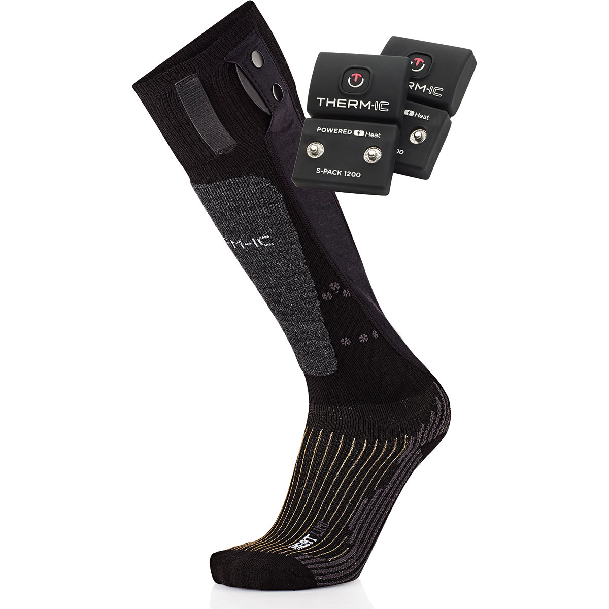 Therm-ic Powersocks Set Heat Uni + S-Pack 1200 V2 von Therm-ic