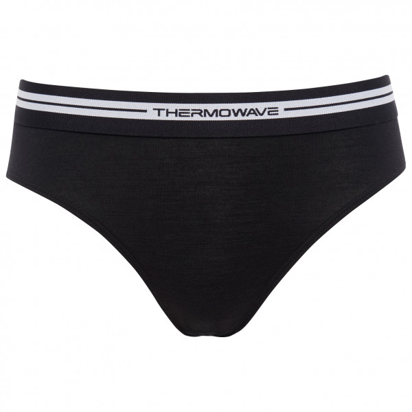 Thermowave - Women's Merino Life Briefs - Merinounterwäsche Gr S schwarz von Thermowave