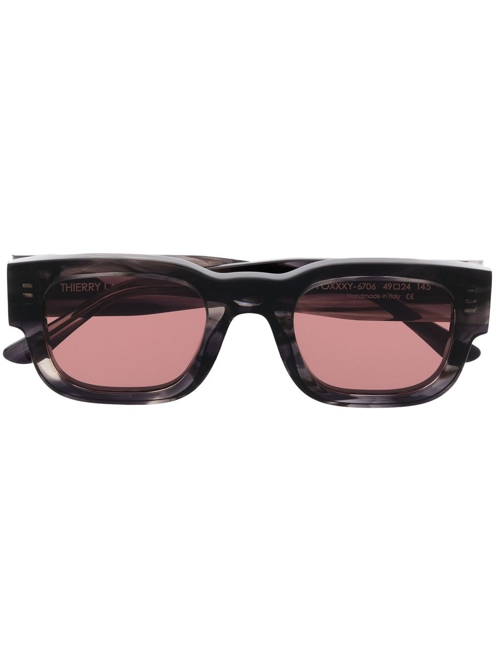 Thierry Lasry Foxy tortoiseshell-effect sunglasses - Black von Thierry Lasry