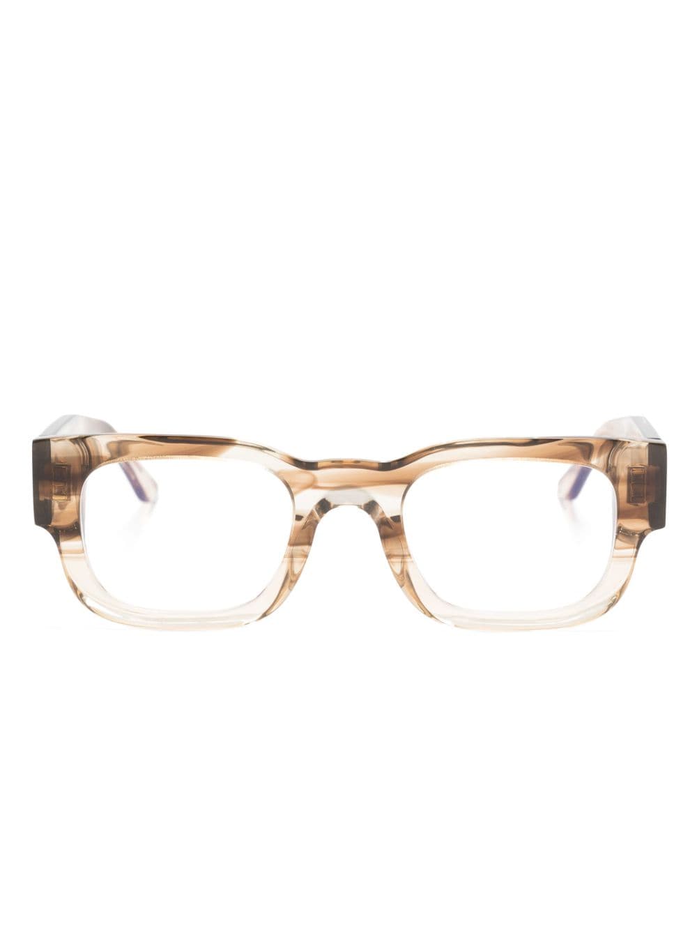 Thierry Lasry Loyalty square-frame glasses - Neutrals von Thierry Lasry