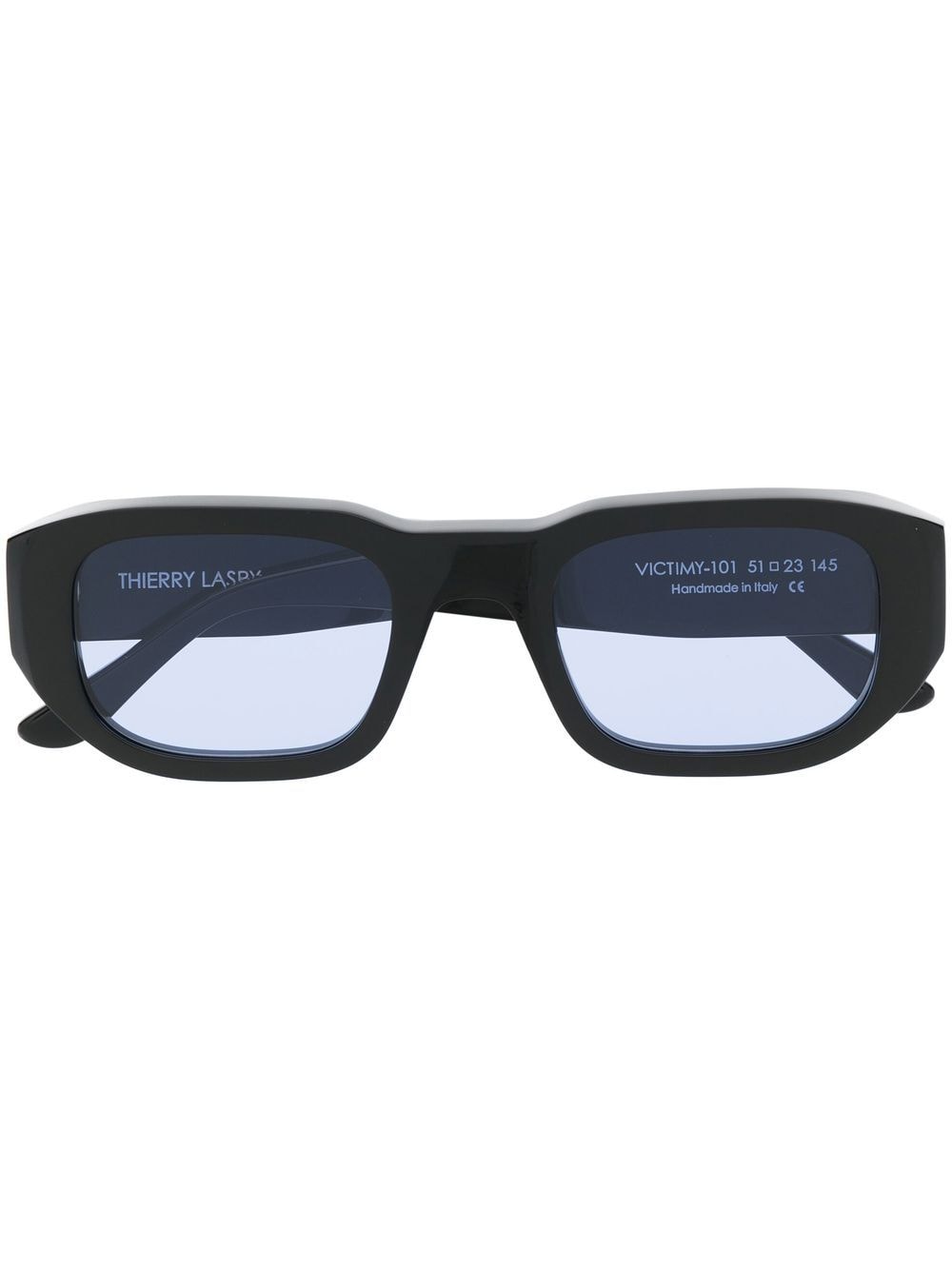 Thierry Lasry Victimy rectangle-frame sunglasses - Black von Thierry Lasry