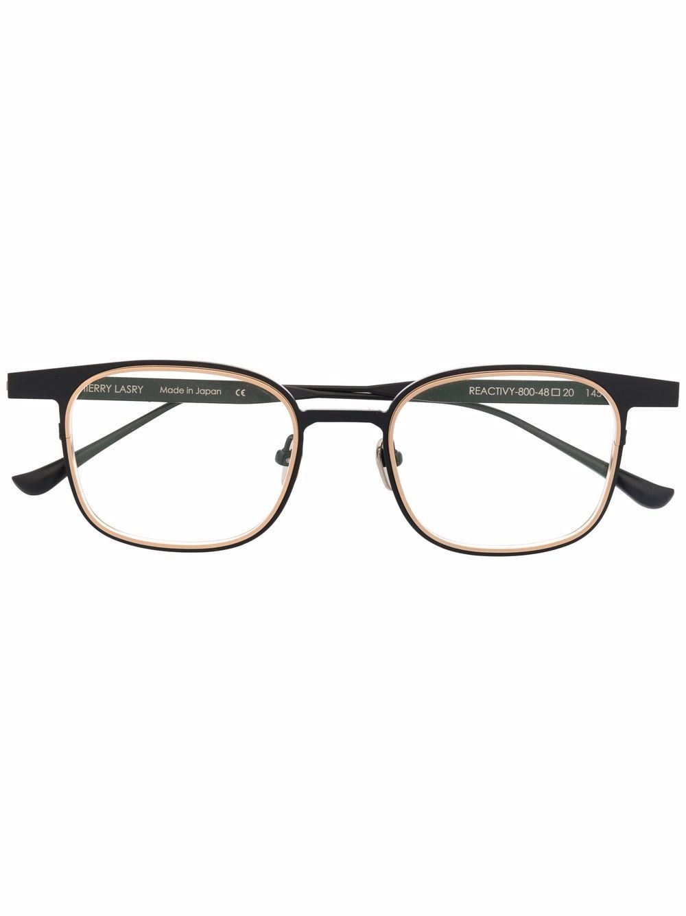 Thierry Lasry square-frame glasses - Black von Thierry Lasry