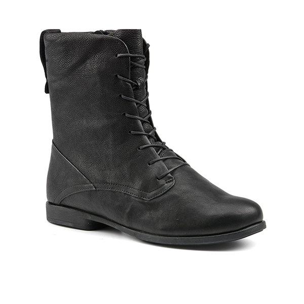 Agrat Lammfell-36 Damen Schwarz 36 von Think