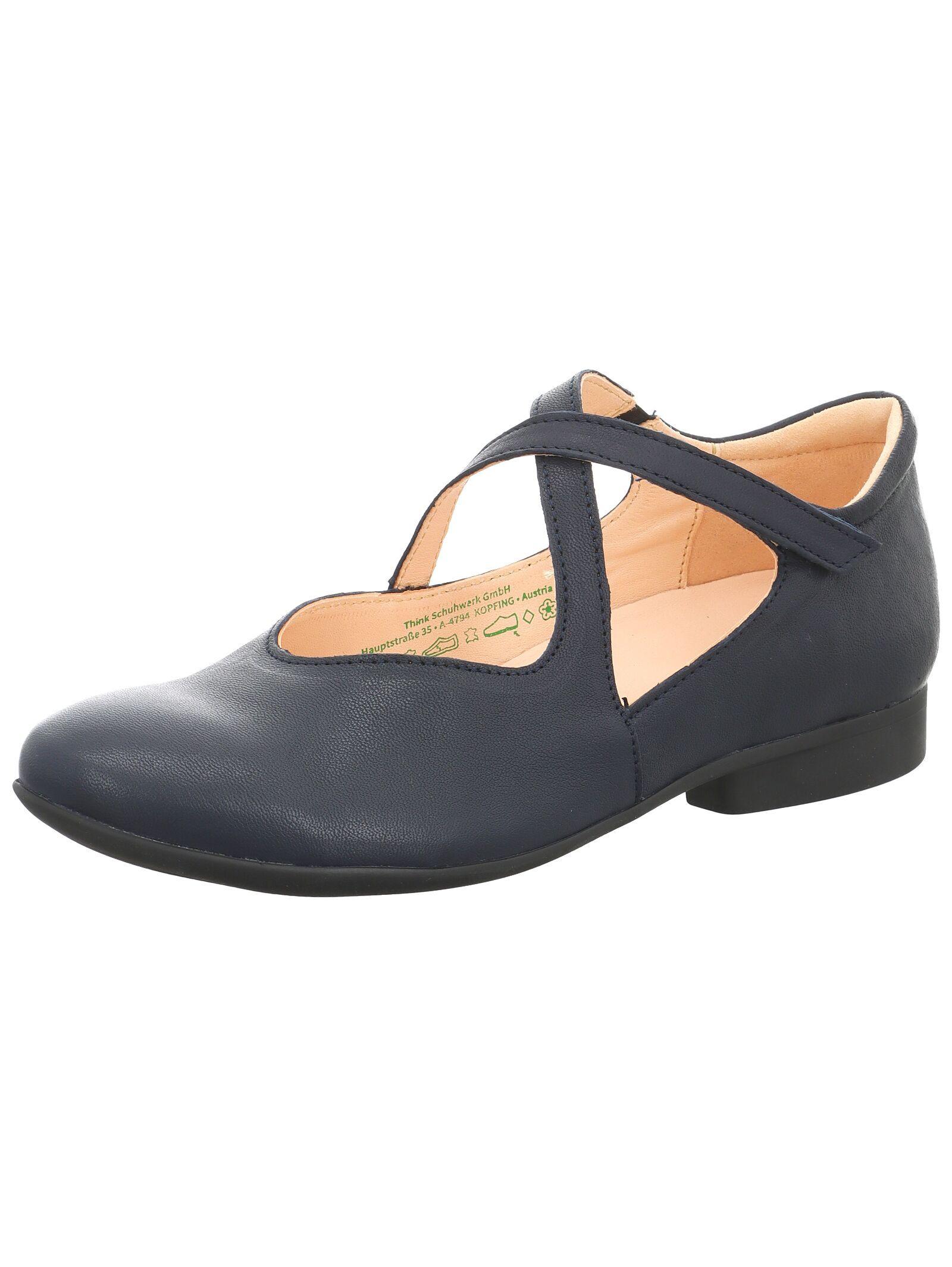 Ballerinas 3-000564 Damen Marine 37 von Think