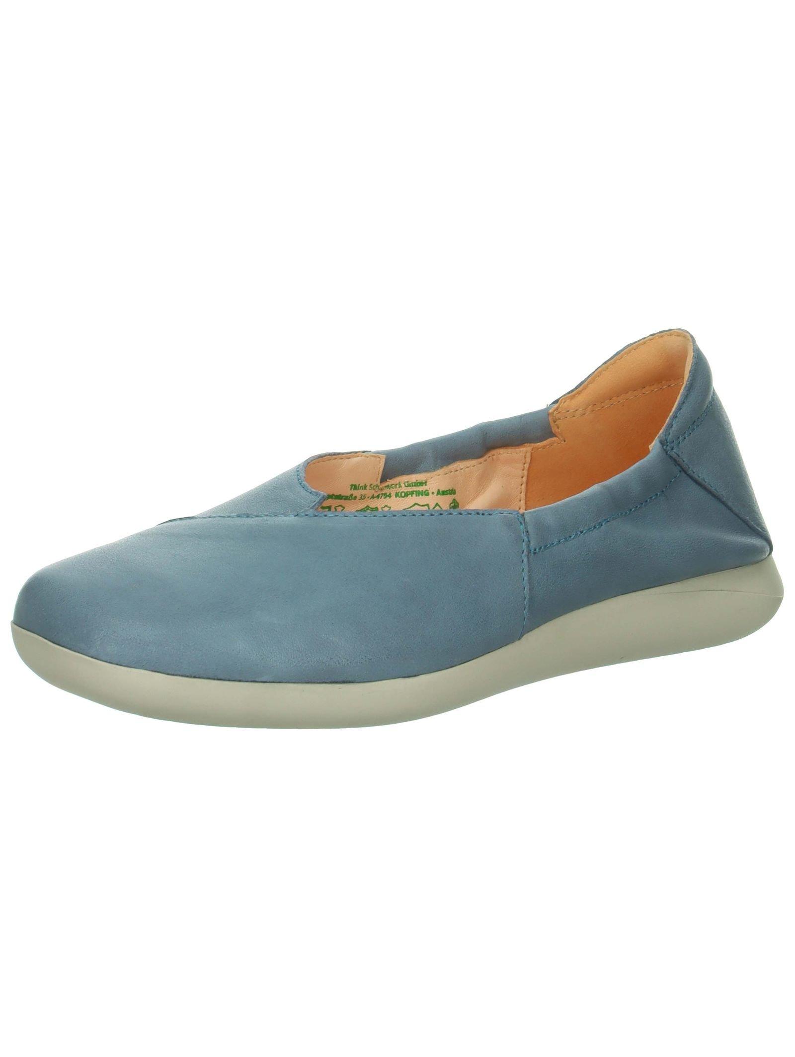 Ballerinas Damen Blau Denim 39 von Think