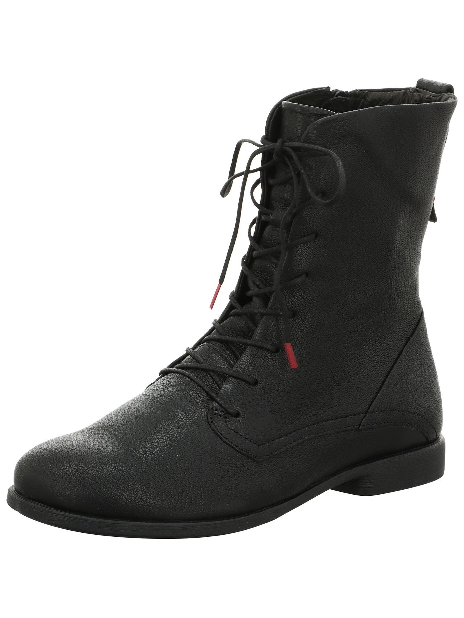 Stiefelette Damen Schwarz 38.5 von Think