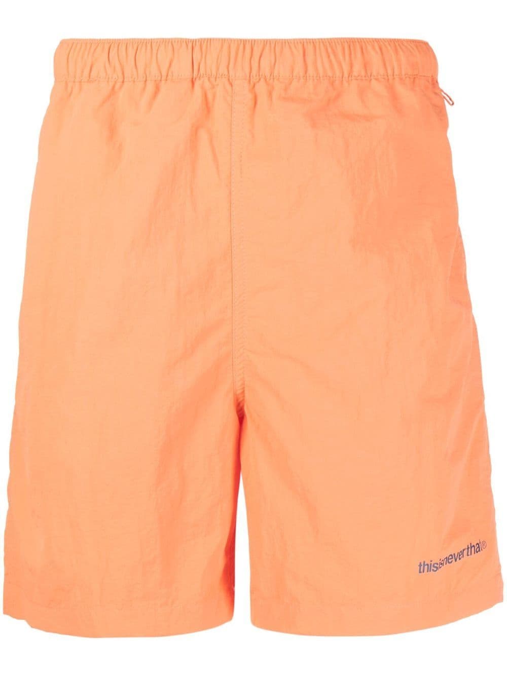 This Is Never That embroidered-logo detail shorts - Orange von This Is Never That