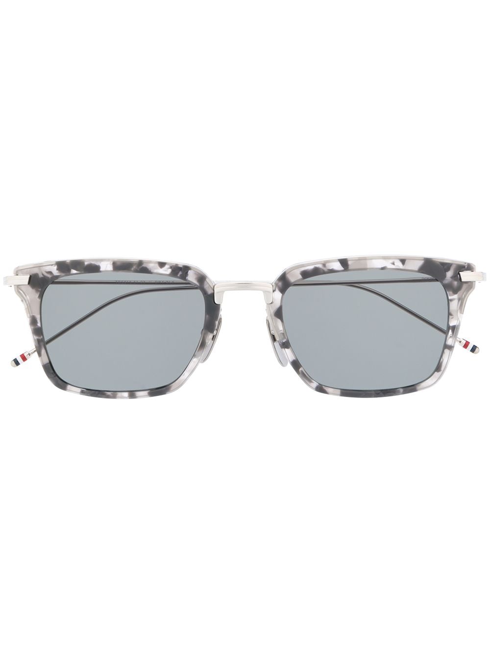Thom Browne Eyewear Wayfarer rectangular-frame sunglasses - Grey von Thom Browne Eyewear