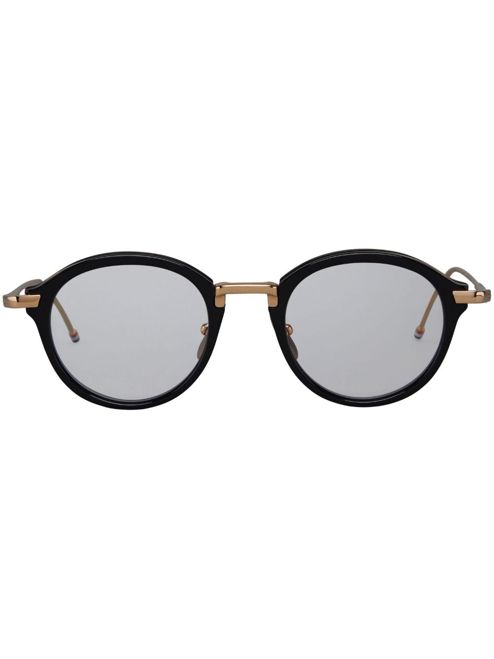 Thom Browne Eyewear round-frame glasses - Black von Thom Browne Eyewear