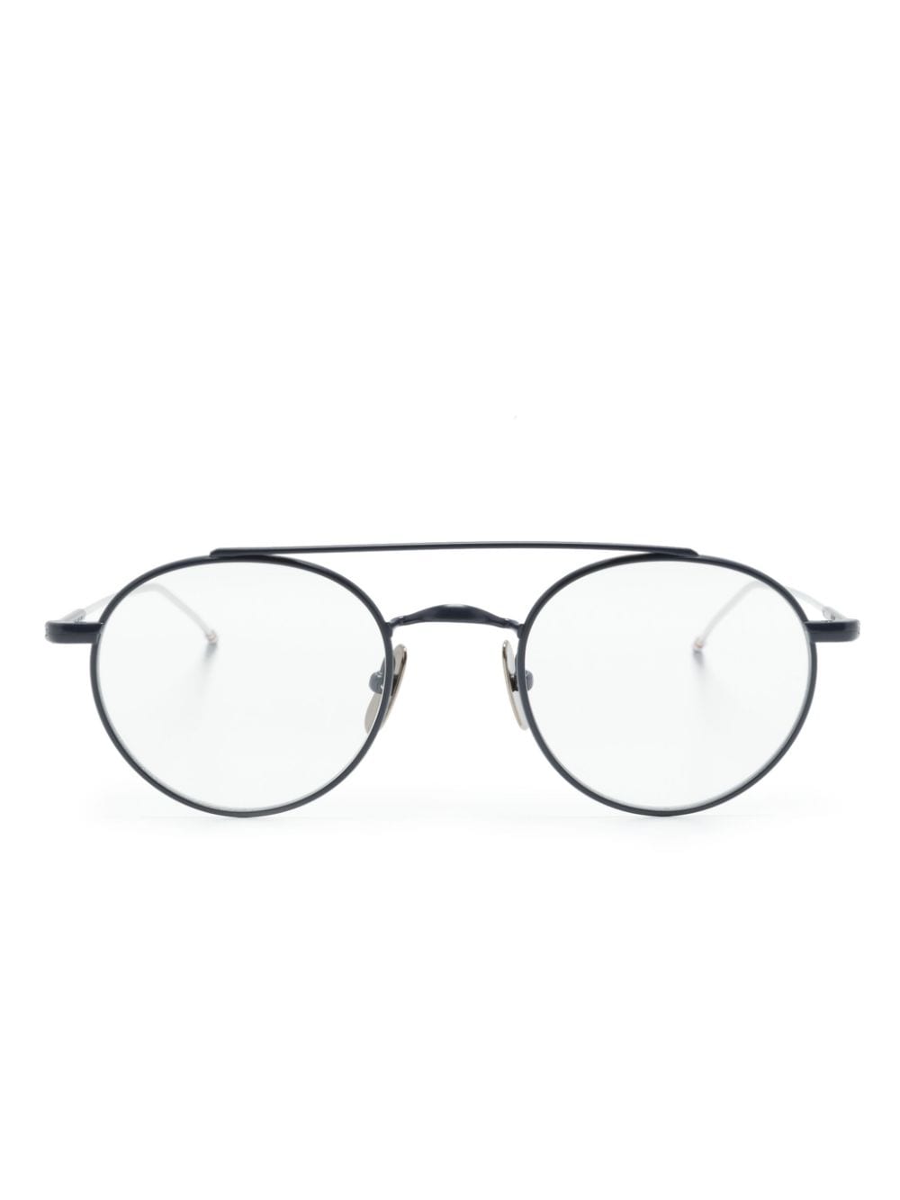 Thom Browne Eyewear round-frame glasses - Silver von Thom Browne Eyewear
