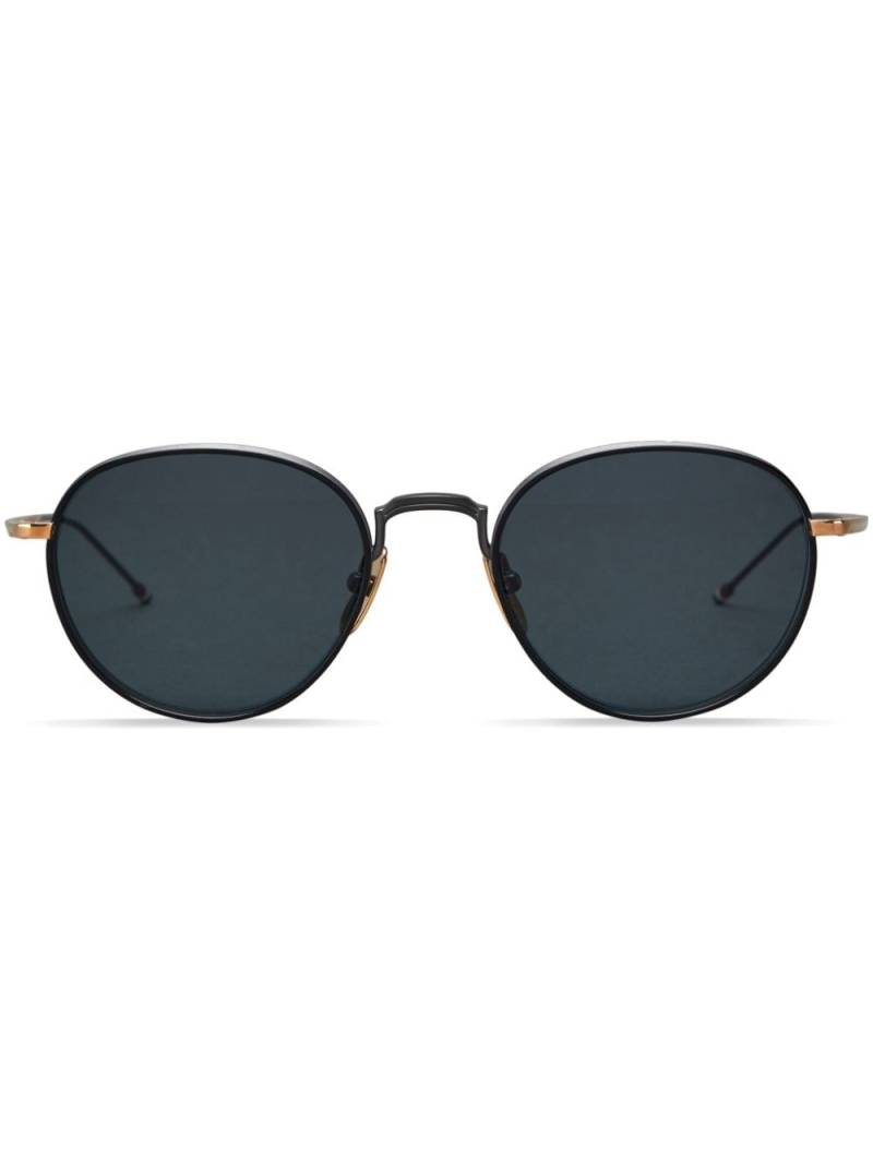 Thom Browne Eyewear round-frame tinted sunglasses - Black von Thom Browne Eyewear