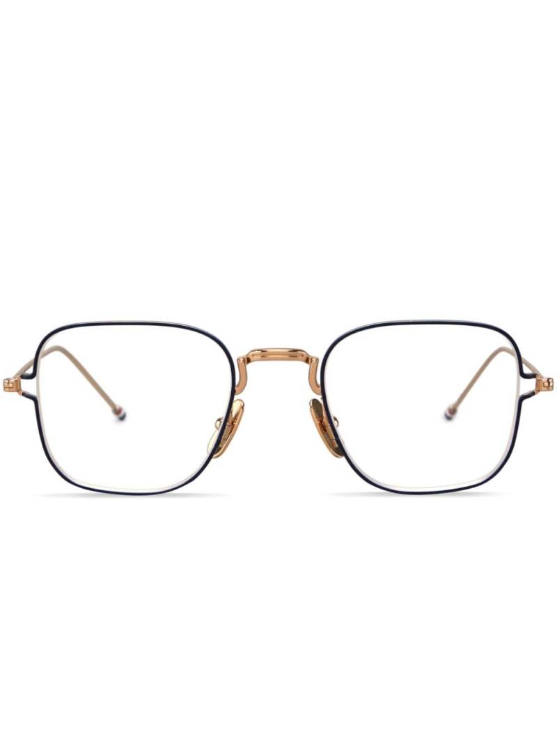 Thom Browne Eyewear square-frame glasses - Blue von Thom Browne Eyewear