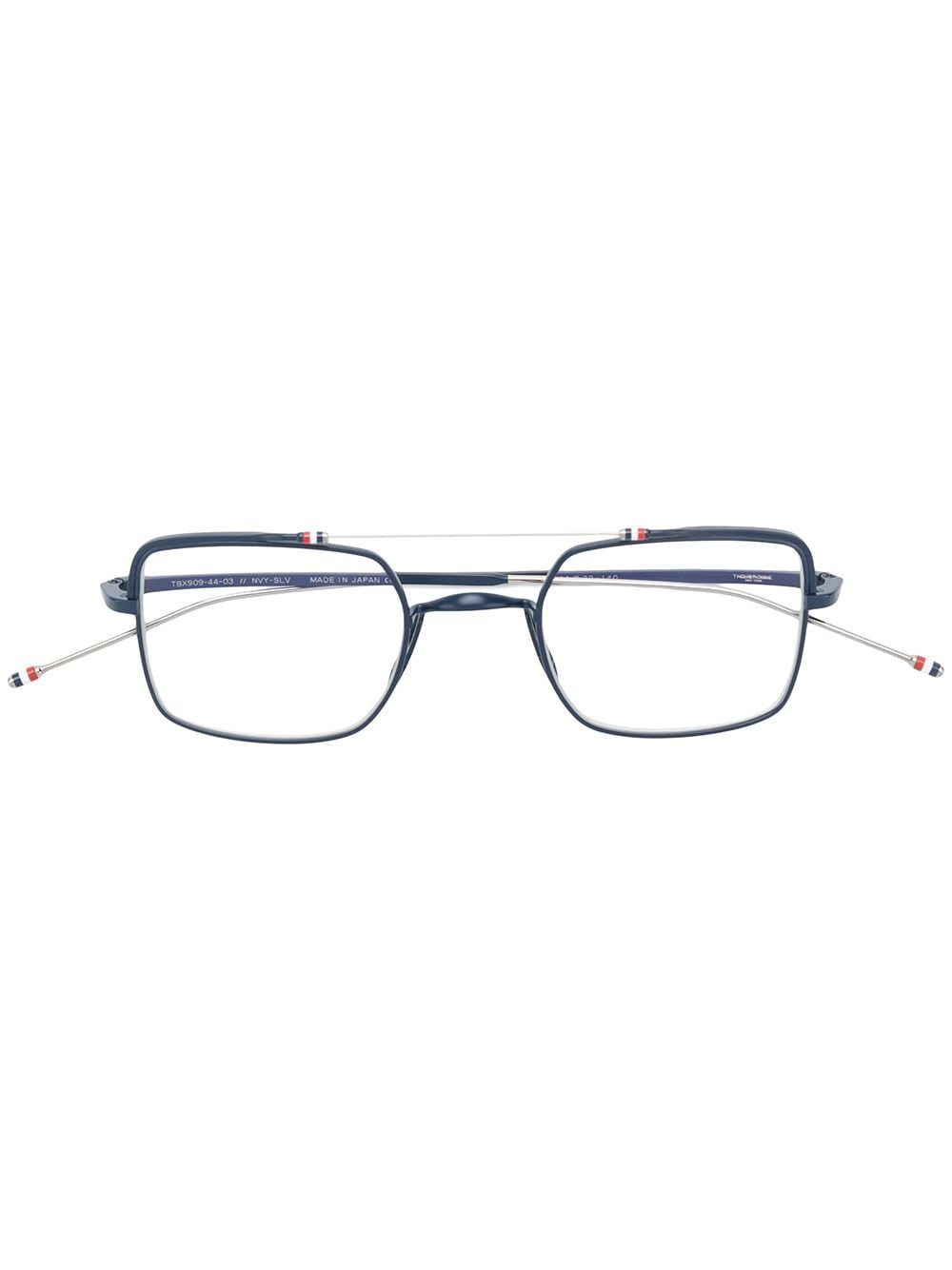 Thom Browne Eyewear square glasses - Blue von Thom Browne Eyewear