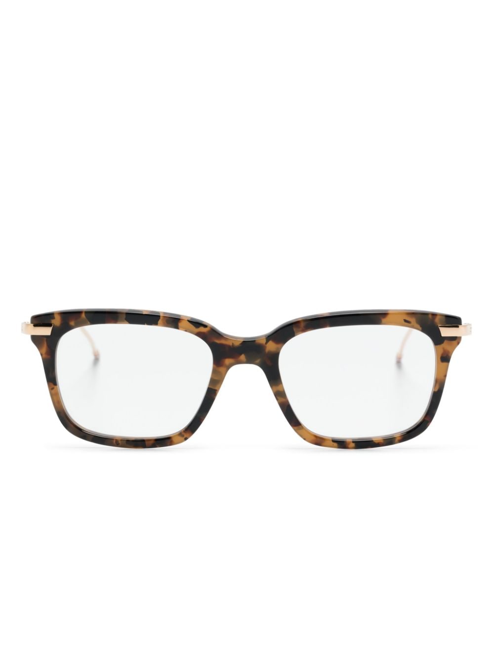 Thom Browne Eyewear tortoiseshell square-frame glasses von Thom Browne Eyewear