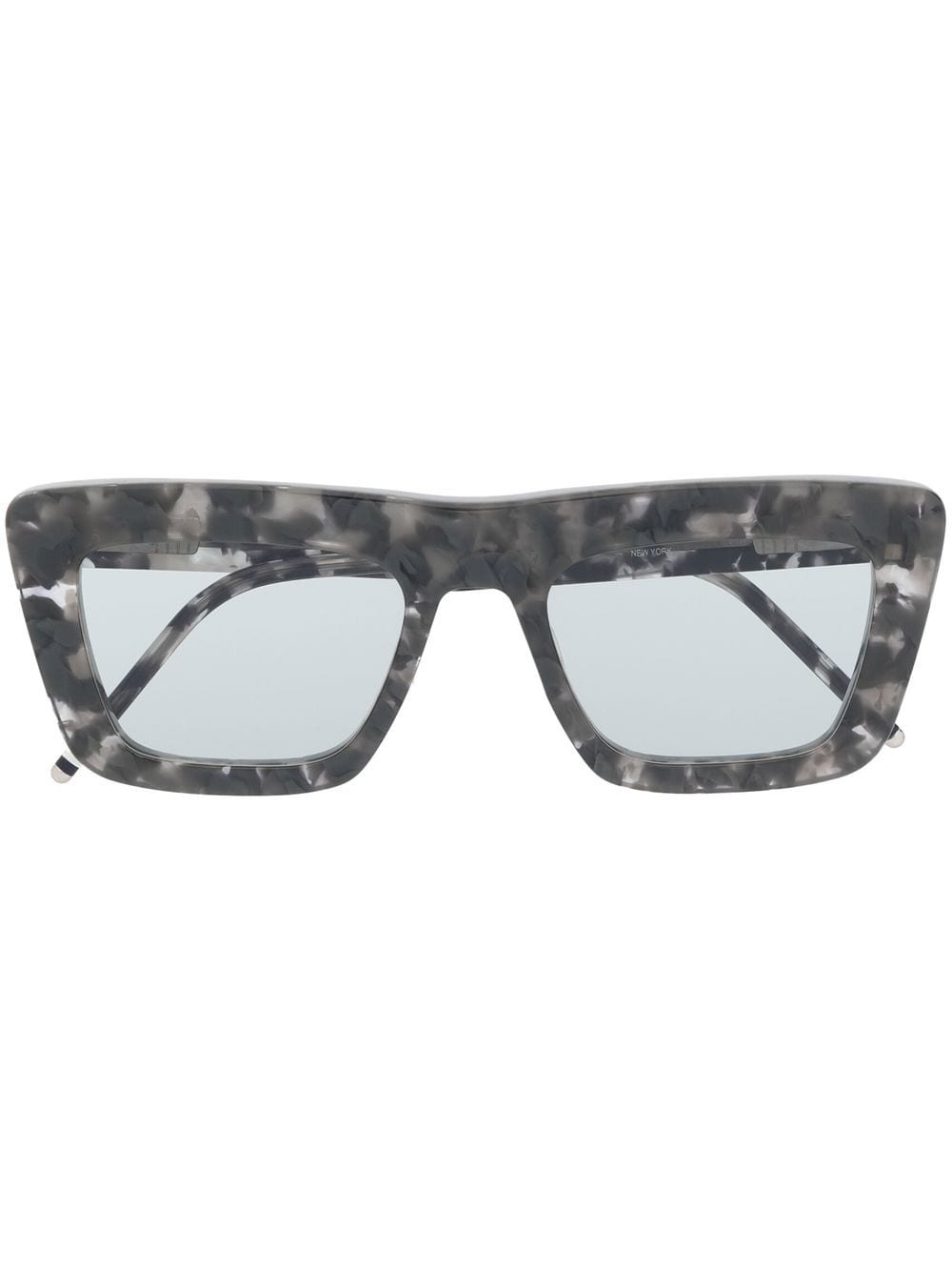 Thom Browne Eyewear wayfarer-frame sunglasses - Grey von Thom Browne Eyewear