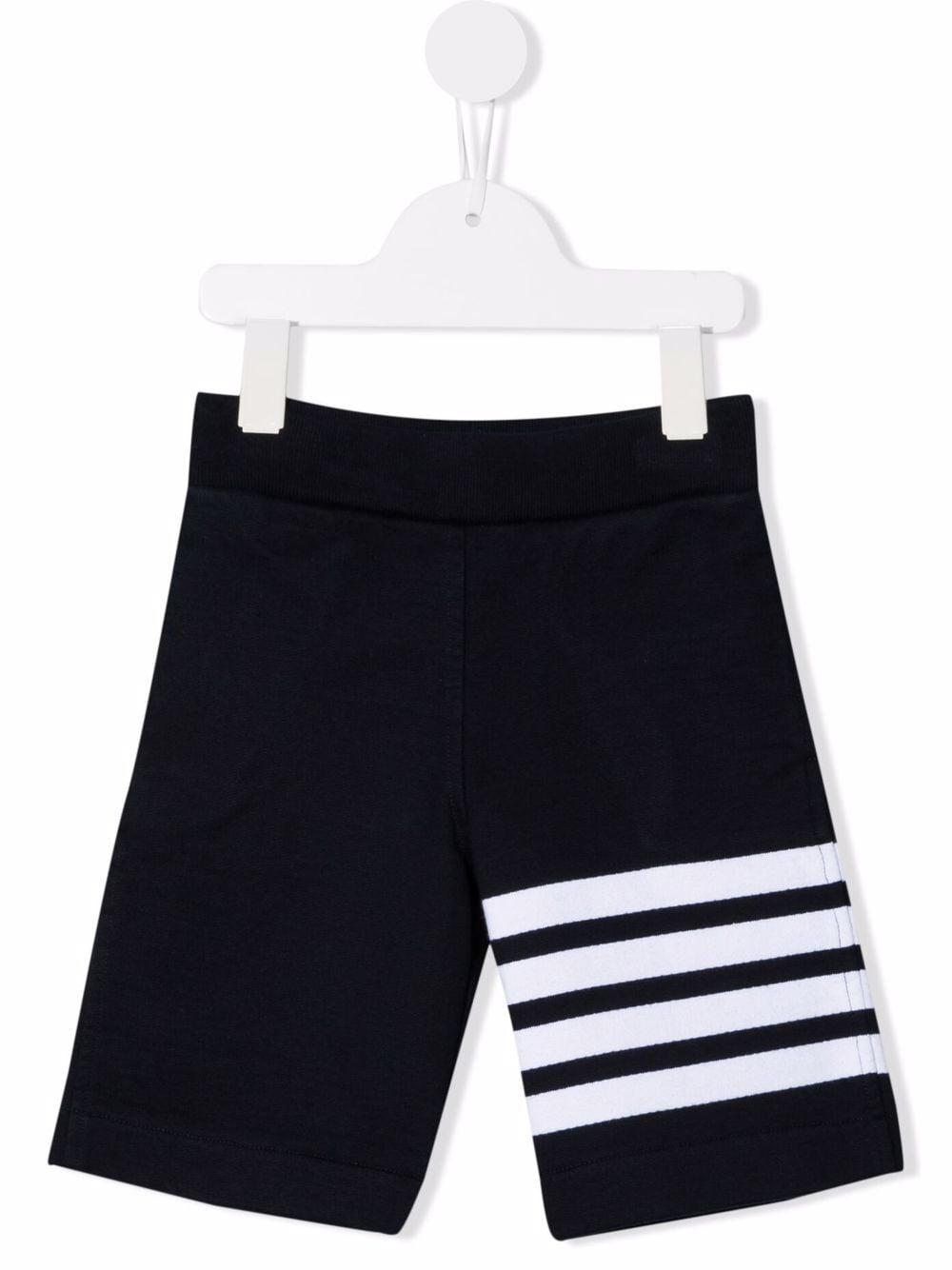 Thom Browne Kids 4-Bar stripe shorts - Blue von Thom Browne Kids