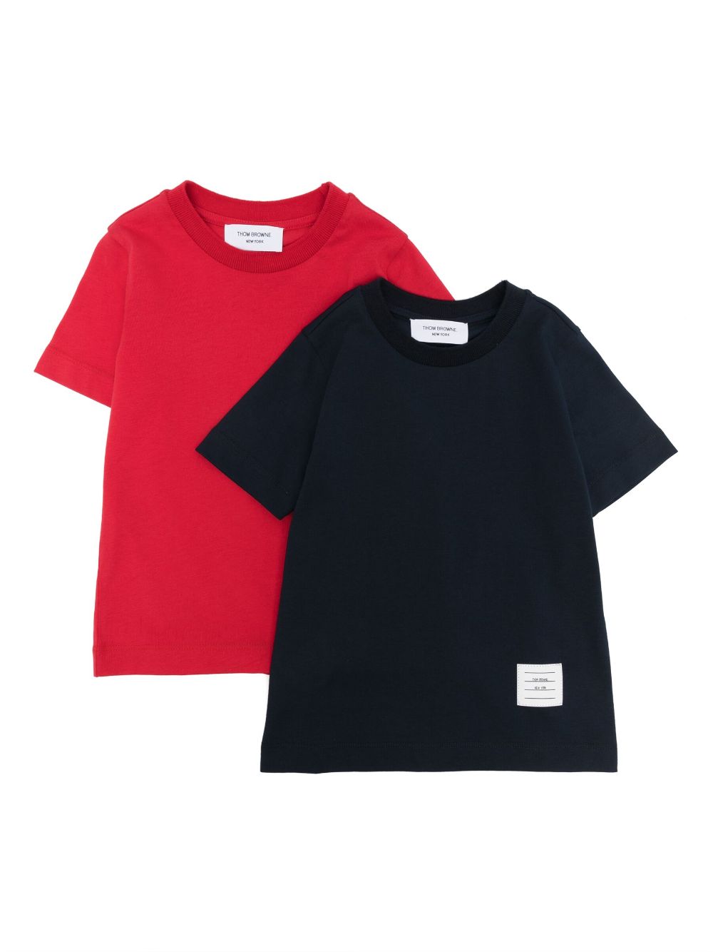 Thom Browne Kids short-sleeve jersey T-shirt (pack of two) - Blue von Thom Browne Kids