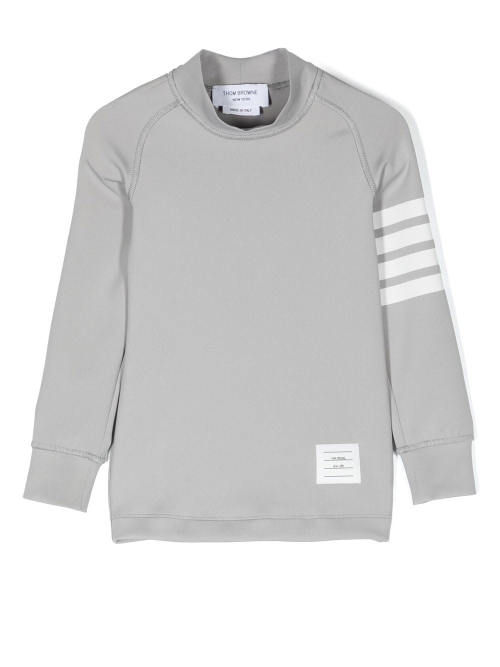 Thom Browne Kids swim rashguard top - Grey von Thom Browne Kids