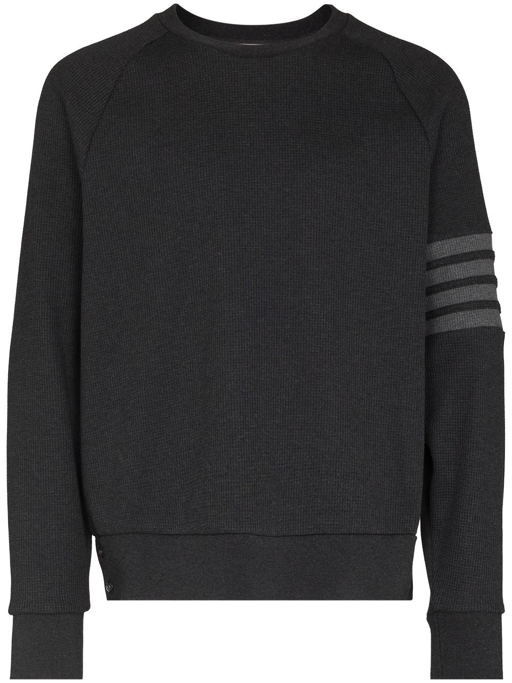 Thom Browne 4-Bar raglan-sleeve jumper - Grey von Thom Browne